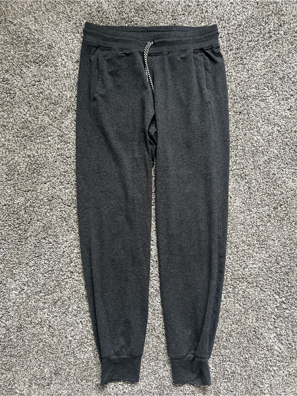 Jolyn Clothing Charcoal Gray Track Joggers